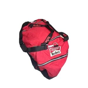 Vintage 1990's Marlboro Cigarettes Merch Duffel/Travel or Carry On  Bag